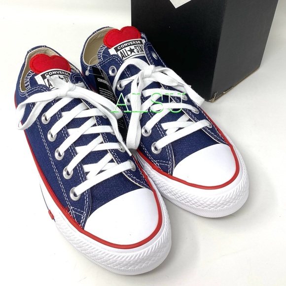 Converse Ctas Canvas Low Top Indigo Blue Women’s - Picture 4 of 14